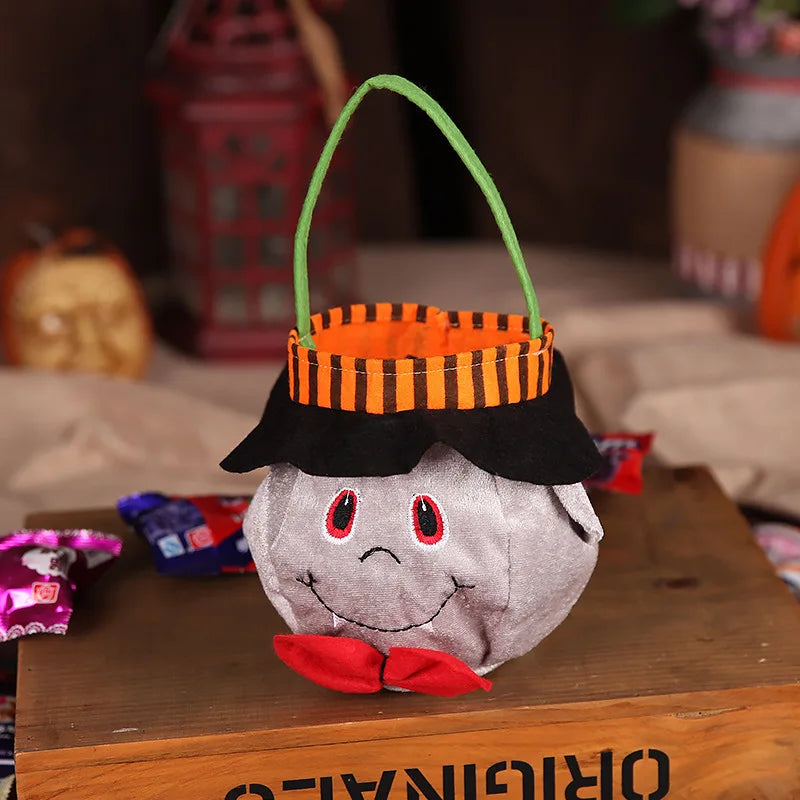 FCJ Cute Pumpkin Witch Halloween Candy Bags Gift Box Set for Holiday Supplies