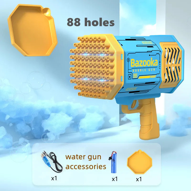 Bubble Bazooka Electric Rocket Bubble Gun Bow And Arrow Adult Automatic Summer Toys Bubble Tea Machine Wedding Party Articles