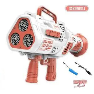 Bubble Bazooka Electric Rocket Bubble Gun Bow And Arrow Adult Automatic Summer Toys Bubble Tea Machine Wedding Party Articles