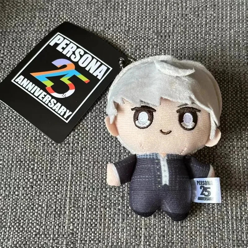 10CM 2024 Persona Plush Toy 25th Anniversary Joker Shiomi Kotone Yuuki Makoto Cosplay Anime Plushie Pendant Christmas Kids Gifts