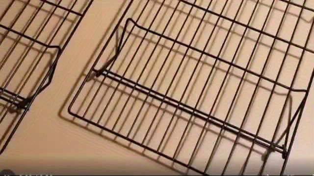 [Cake Cooling Rack] 3-Tier Foldable Cooling Rack - Cake Tool - Baking Accessory - Cookie and Cake Drying Stand