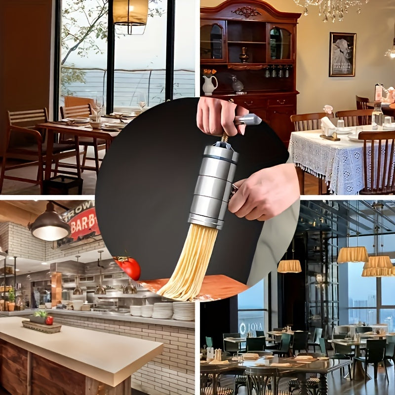 [1set Manual Noodle Machine] 1set Manual Noodle Press | Household Pasta Making Tool, Multiple Selection Modes, Kitchen Utensils