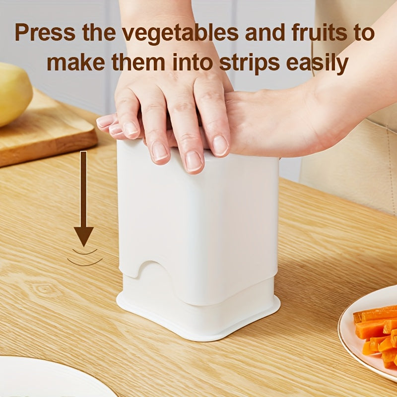 49-Grid Stainless Steel Potato Slicer and French Fry Cutter - Durable, Safe Design for Home, Hotel, and Commercial Kitchens, Vegetable Slicer and Chopper