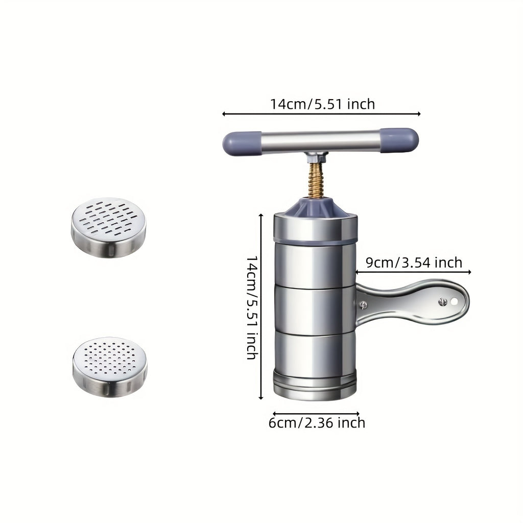 [1set Manual Noodle Machine] 1set Manual Noodle Press | Household Pasta Making Tool, Multiple Selection Modes, Kitchen Utensils