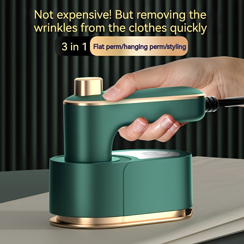 1pc Portable Foldable New Steam Iron, Mini Rotary Hanging Steamer for Home Clothing Ironing