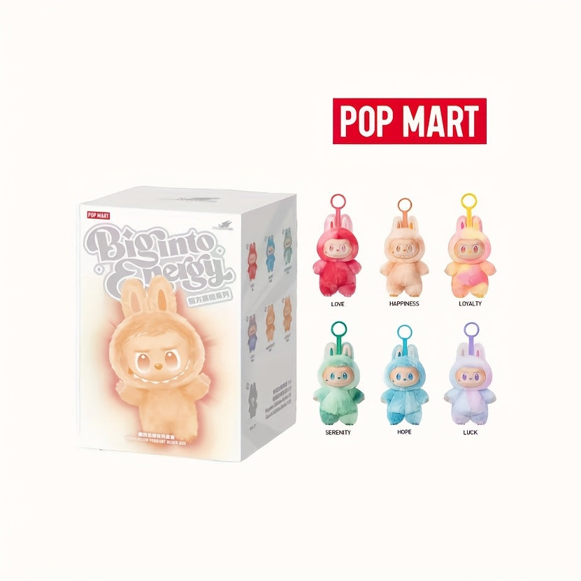 POP MART Labubu 3.0 High Energy Ahead Series Soft Vinyl Plush Keychain Blind Box | Random Surprise Characters | Collectible Figurines | Perfect For Birthday Or Halloween Gifts | Labooboo Doll
