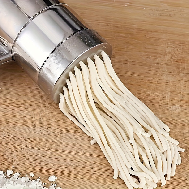 [1set Manual Noodle Machine] 1set Manual Noodle Press | Household Pasta Making Tool, Multiple Selection Modes, Kitchen Utensils