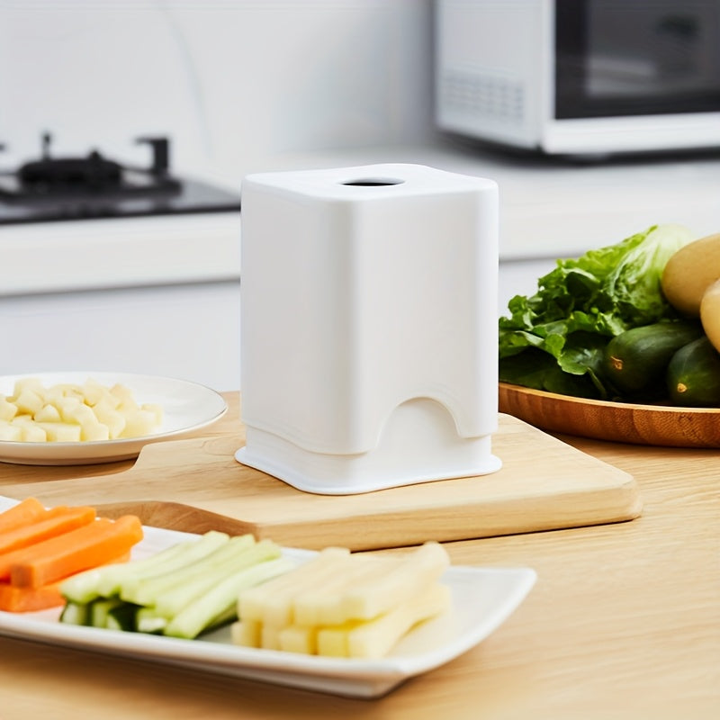 49-Grid Stainless Steel Potato Slicer and French Fry Cutter - Durable, Safe Design for Home, Hotel, and Commercial Kitchens, Vegetable Slicer and Chopper