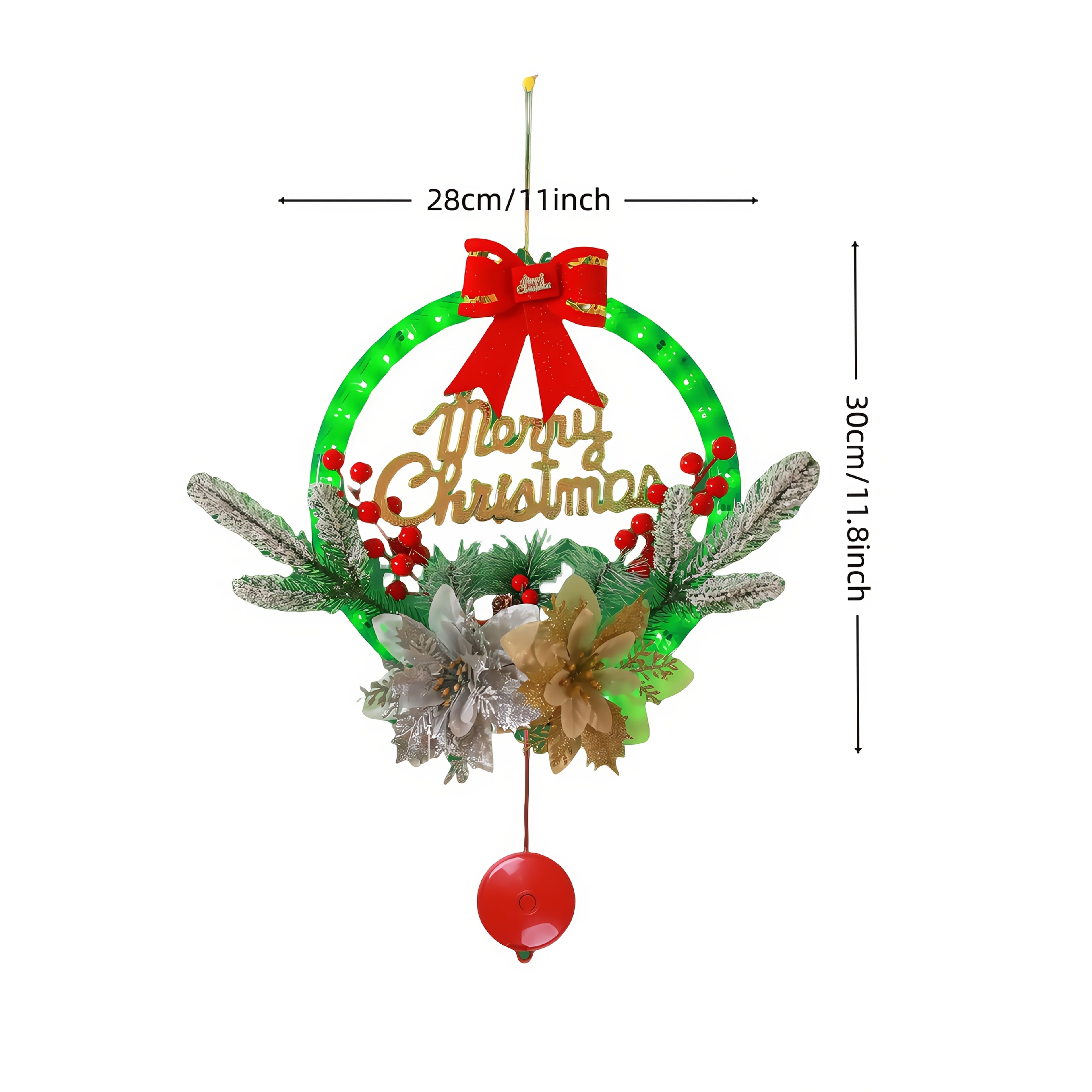 2025 New DIY Christmas Sign with 8 Light Flashing Functions & Timer - Multifunctional LED Holiday Decorations, Retro/Modern Neon "Merry Christmas" Marquee Lights for Festive Gifts and Home Décor (IP44 Splashproof)