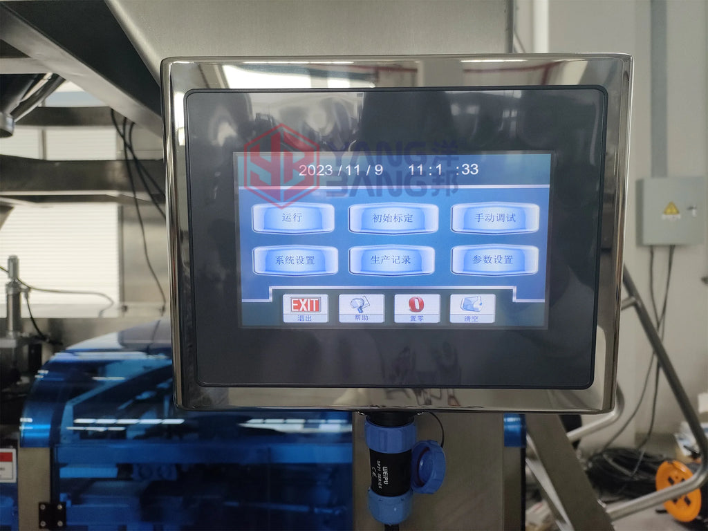 YB-210D Automatic Halloween Candy Premade Pouch Doypack Bag Cotton Gummy Bear Soft Candy Packing Machine