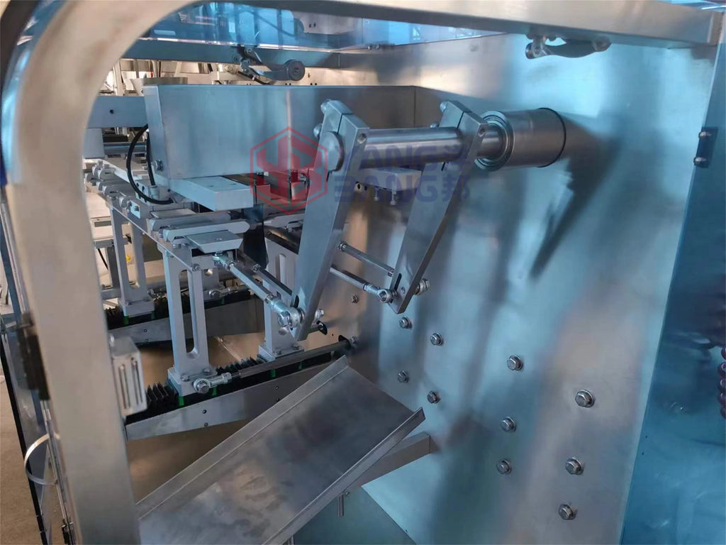 YB-210D Automatic Halloween Candy Premade Pouch Doypack Bag Cotton Gummy Bear Soft Candy Packing Machine