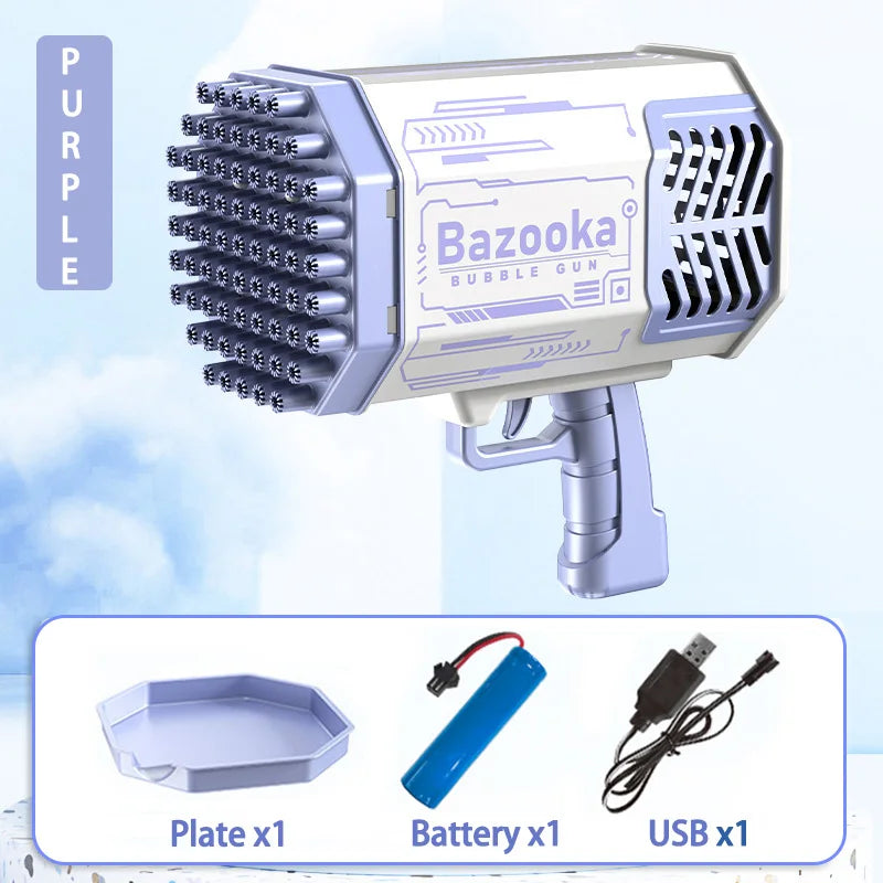 Bubble Bazooka Electric Rocket Bubble Gun Bow And Arrow Adult Automatic Summer Toys Bubble Tea Machine Wedding Party Articles