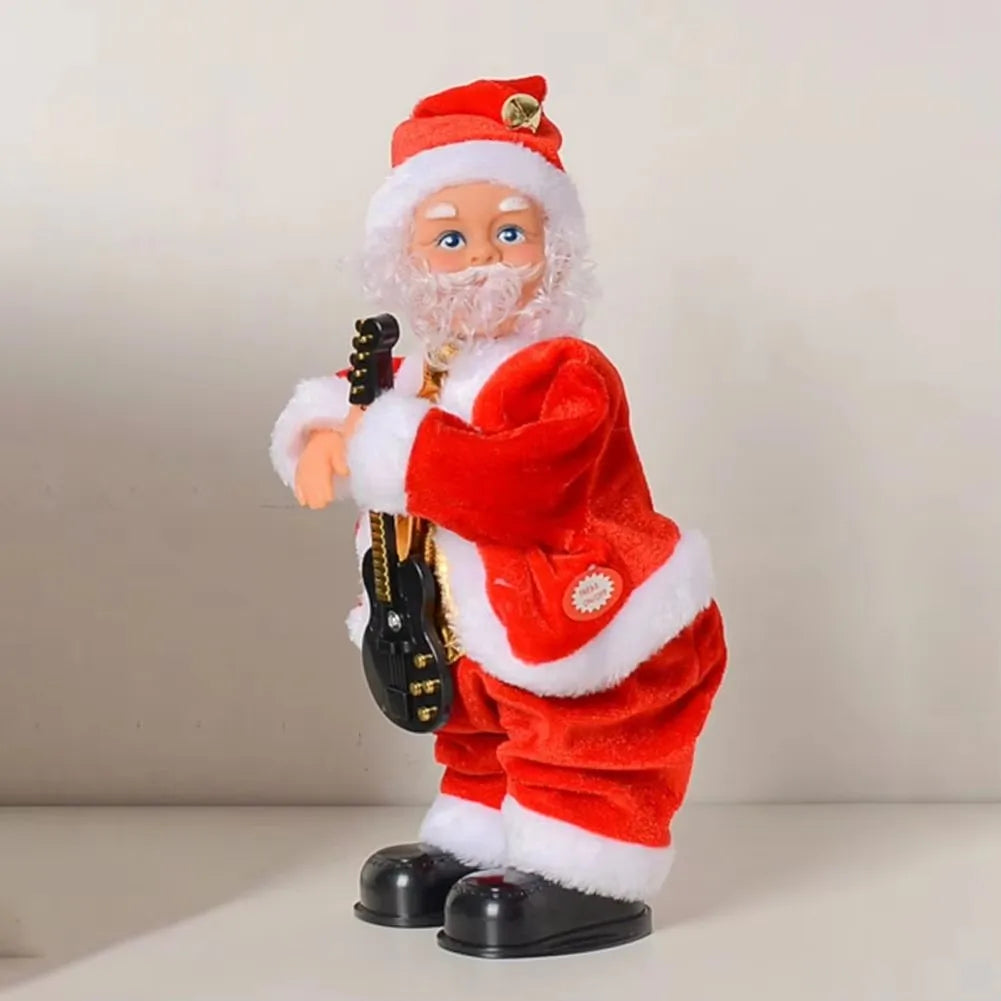 Electric Santa Claus Twerking Elderly Buttock Shaking Xmas Figurine Doll Dancing Christmas Music For Christmas Decor