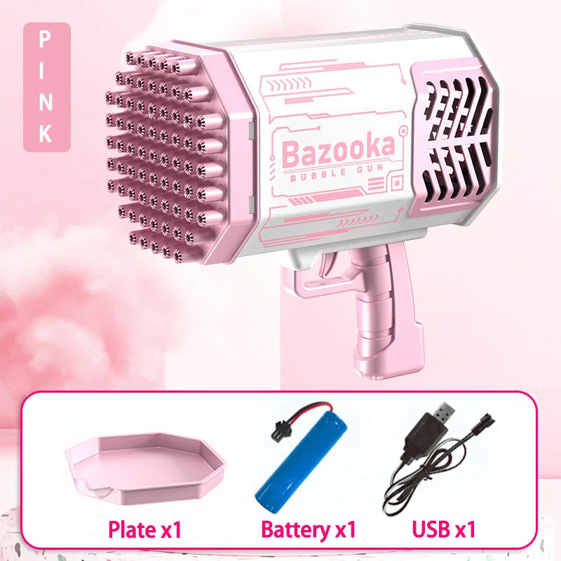 Bubble Bazooka Electric Rocket Bubble Gun Bow And Arrow Adult Automatic Summer Toys Bubble Tea Machine Wedding Party Articles