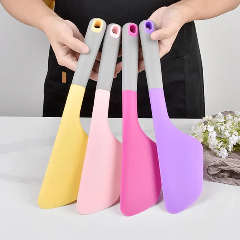 34cm Large Silicone Baking Spatula Non-Stick Cream Butter Spatula Heat Resistant Cookie Chocolate Pastry Scraper Kitchen Tools