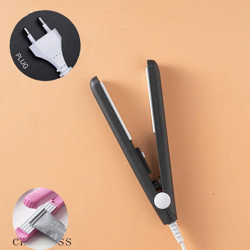 Mini Portable Heat Sealing Machine Food Vacuum Sealer Seal Packing Plastic Impulse Sealer Household Bag Clips Handheld Packing