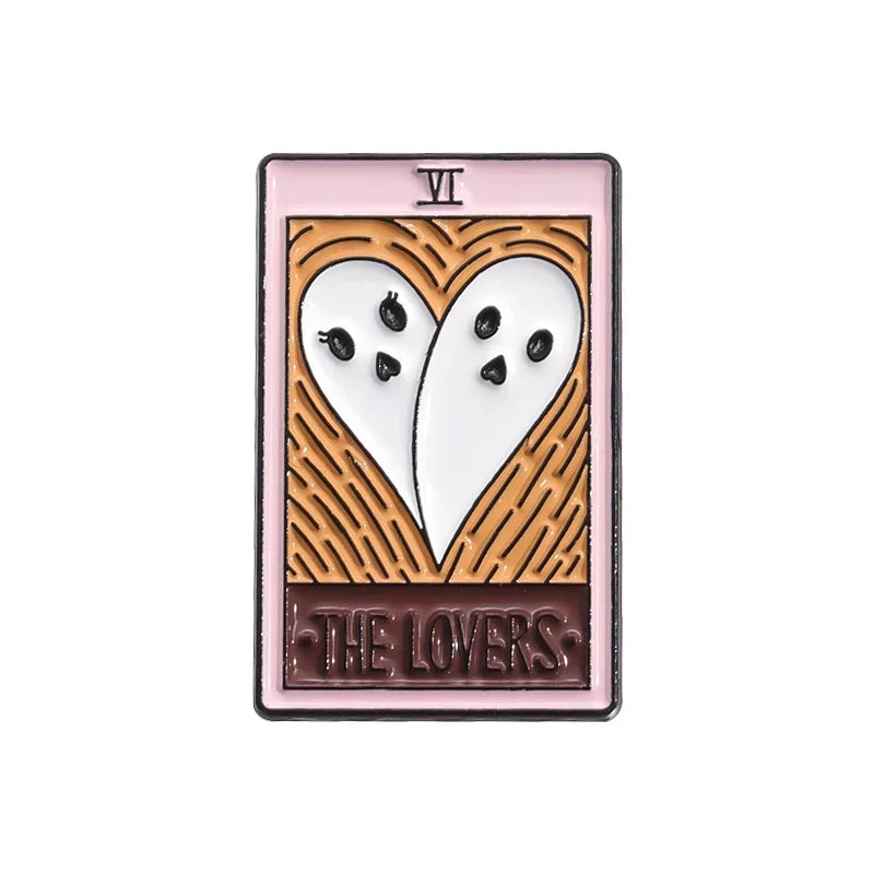 Cartoon Sunglasses Ghost Collected Enamel Pin Funny Spooky Boo With Black Cat Brooch Clothes Lapel Badge Halloween Jewelry Gifts