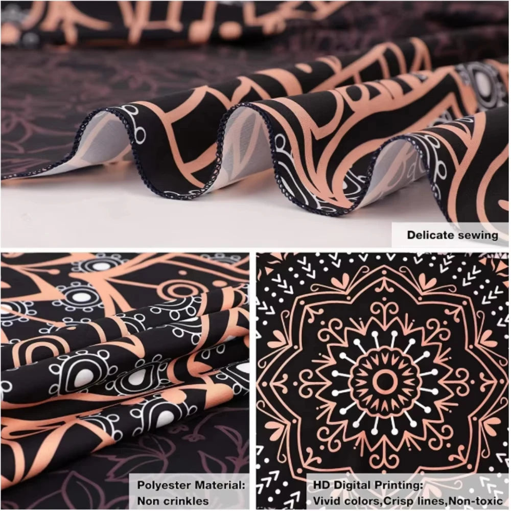 VIKAMA Aurora Tree of Life Tapestry Tree Pattern Starry Sky Spiritual Retreat Meditation Space Wall Hanging Themed Room Decor