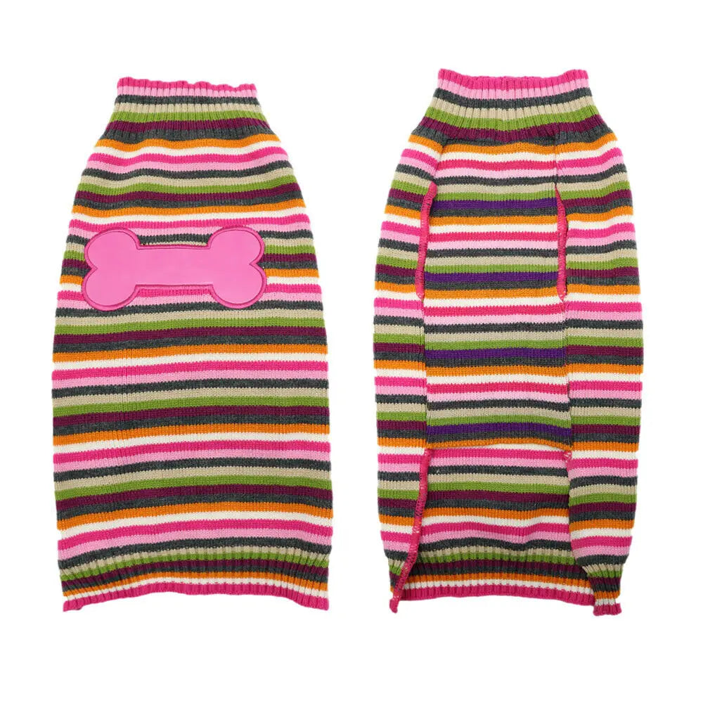 Xmas Luxury Dog Clothes Winter Pet Dog Coat Pet Sweater Christmas Cute Printed Pet Costume Chihuahua Clothing Puppy Warm Sweater