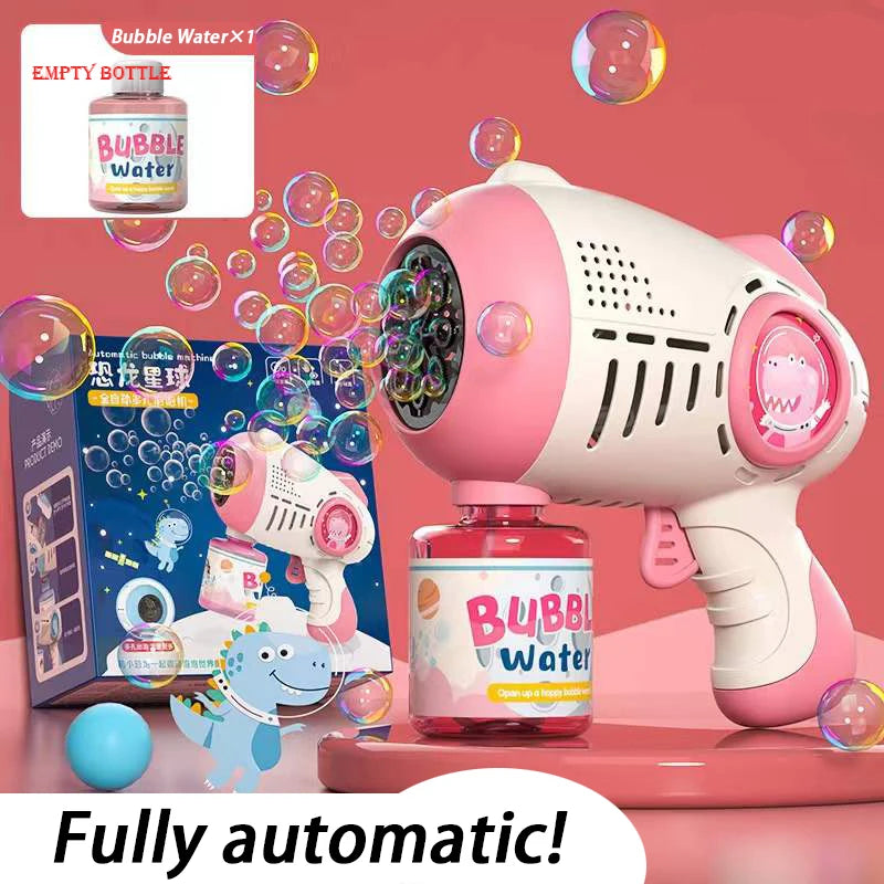 Bubble Bazooka Electric Rocket Bubble Gun Bow And Arrow Adult Automatic Summer Toys Bubble Tea Machine Wedding Party Articles