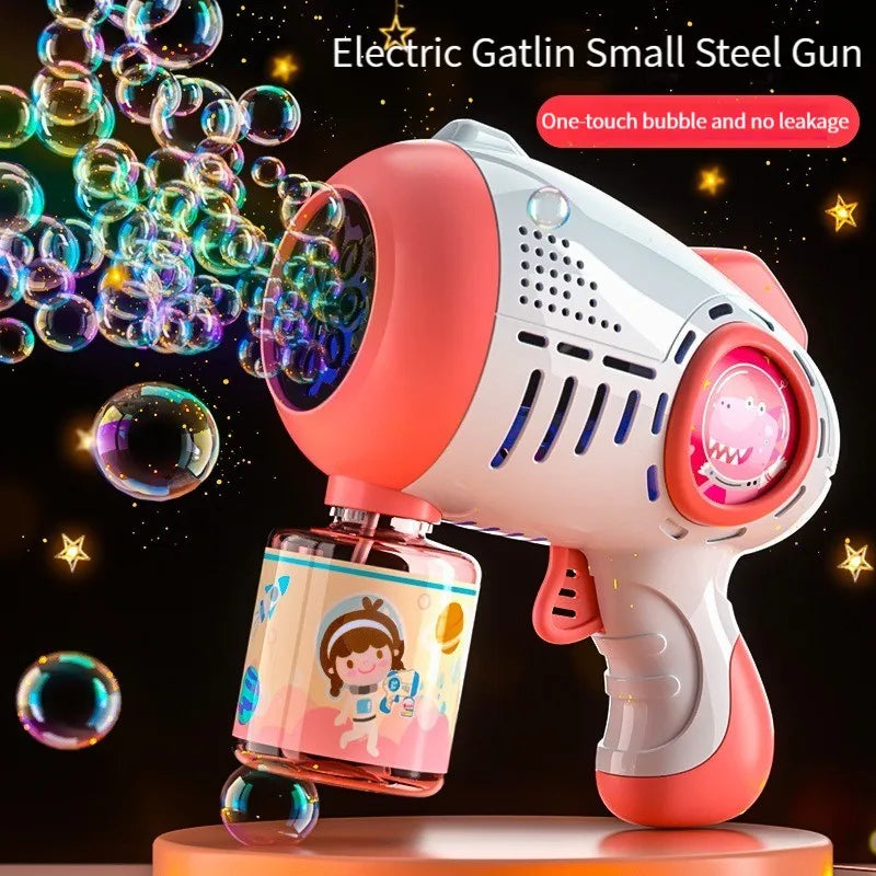 Bubble Bazooka Electric Rocket Bubble Gun Bow And Arrow Adult Automatic Summer Toys Bubble Tea Machine Wedding Party Articles