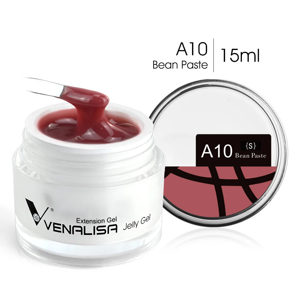 VENALISA Clear Color Extension Gel Pearl Glittle Gel Canni Supply Camouflage Fasting Jelly Nail Gel Self Leveling Acrylic Gel