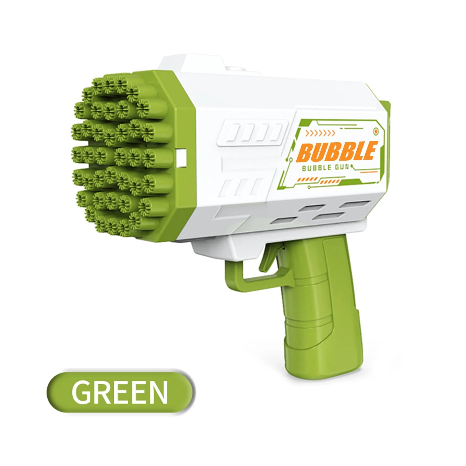 Bubble Gun - 40 Holes Bubble Machine Gun, 2024 Upgraded, Bubble Blower with LED Lights, Summer Toys for Toddlers Kids Adults