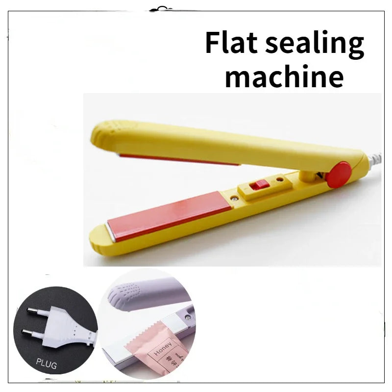 Mini Portable Heat Sealing Machine Food Vacuum Sealer Seal Packing Plastic Impulse Sealer Household Bag Clips Handheld Packing