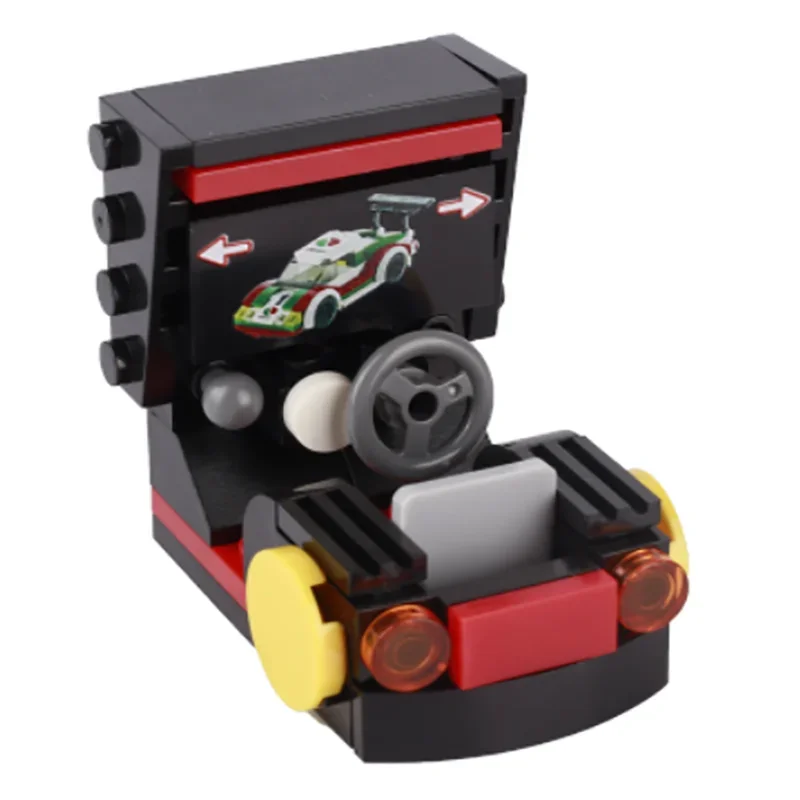 Building Blocks Printed Bricks Seafood Vegetables Ice Cream Express Package Computer Controller Christmas Halloween Gifts MOC