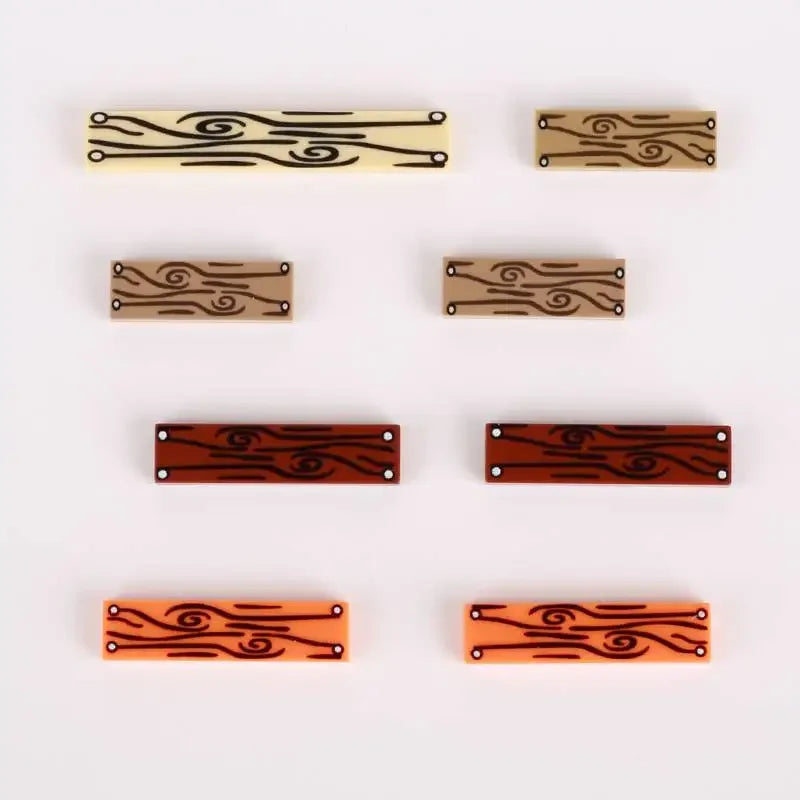 Building Blocks Printed Bricks Seafood Vegetables Ice Cream Express Package Computer Controller Christmas Halloween Gifts MOC