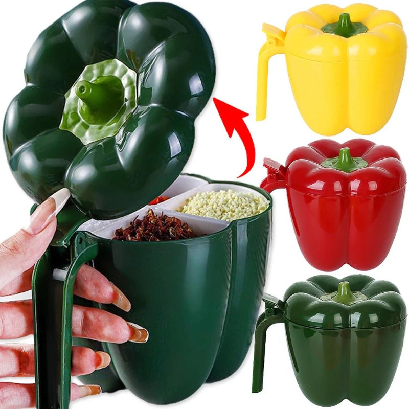 1Pc Plastic Creative Seasoning Jar Container Spice Rack Organizer Outdoor Camping Seasoning Bottle Kitchen Gadget Set