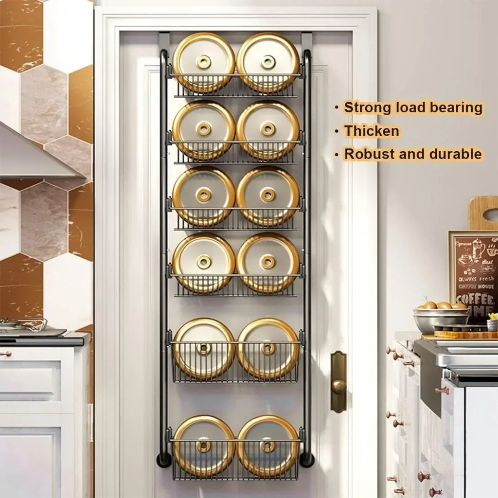 Door Hanging Organizer Storage,Bathroom Baby Nursery Organizer Perspective Window Wall Mount Rack for Clothes Toys Sundries A