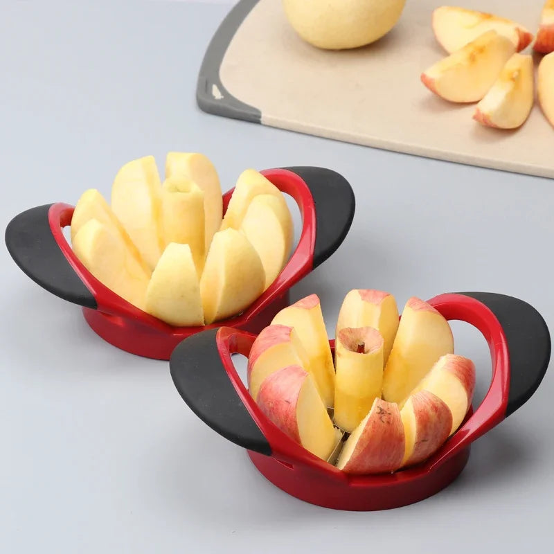 Stainless Steel Apple Slicer & Corer, Super Sharp Apple Cutter Peeler, Multifunctional Kitchen Tool for Fruit Cutting