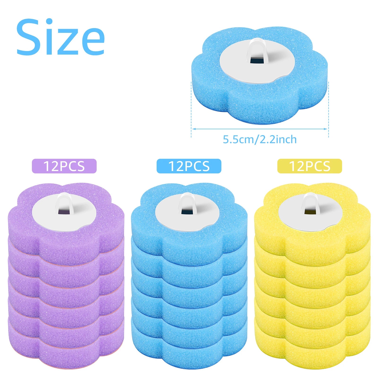 Disposable Toilet Brush Cleaner With Long Handle Bathroom Cleaning Brush With Replaceable Brush Head Toilet Bathroom Accessories