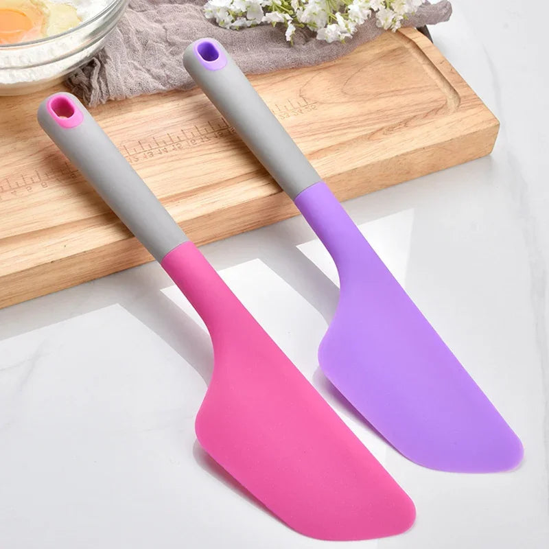 34cm Large Silicone Baking Spatula Non-Stick Cream Butter Spatula Heat Resistant Cookie Chocolate Pastry Scraper Kitchen Tools