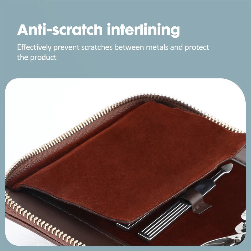 KK 11 in 1 Manicure Tools Professional Nail Clippers Set Stainless Steel Nail Cutter Pliers Scissors Kit Foot Care Hand Care