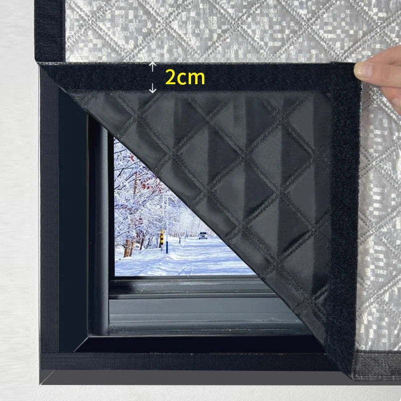 Zipper,Winter warm curtains,insulated windproof sealed windows,cold proof and insulated,screen windows,Shading,sound insulation
