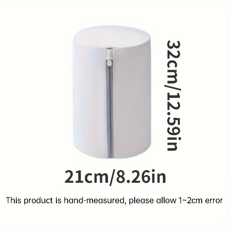 Versatile Shoe Washing Bag - Durable Mesh Laundry Bag for Sneakers, Running Shoes, Socks & Bras with Zipper Closure, Laundry Bag