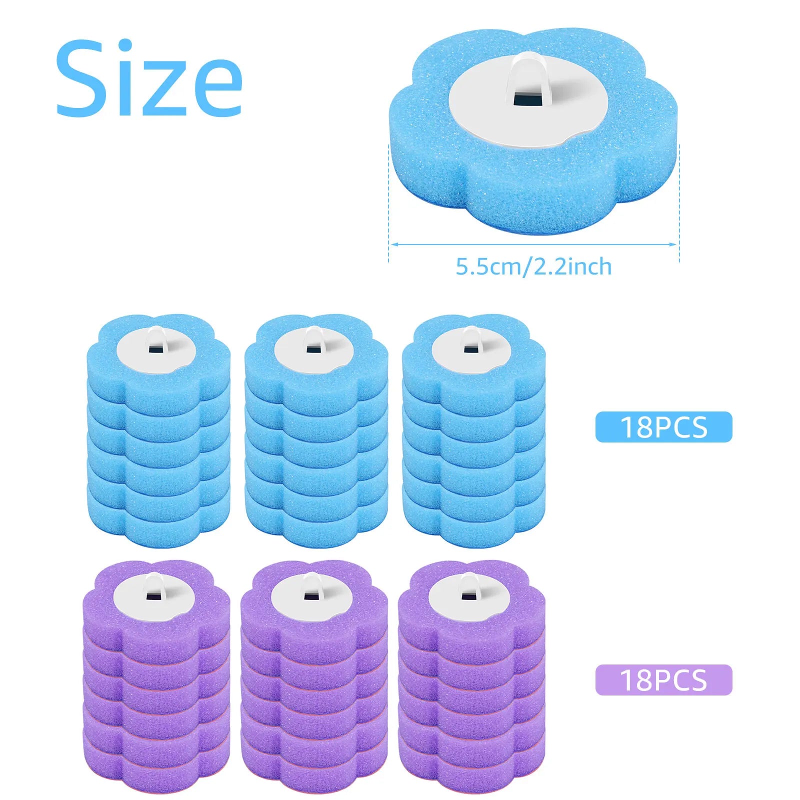 Disposable Toilet Brush Cleaner With Long Handle Bathroom Cleaning Brush With Replaceable Brush Head Toilet Bathroom Accessories