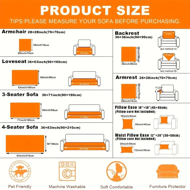 1PC-Shu Mianrong Sofa cushion anti slip seat cushion 2025 new season universal turtle back pattern sofa cover