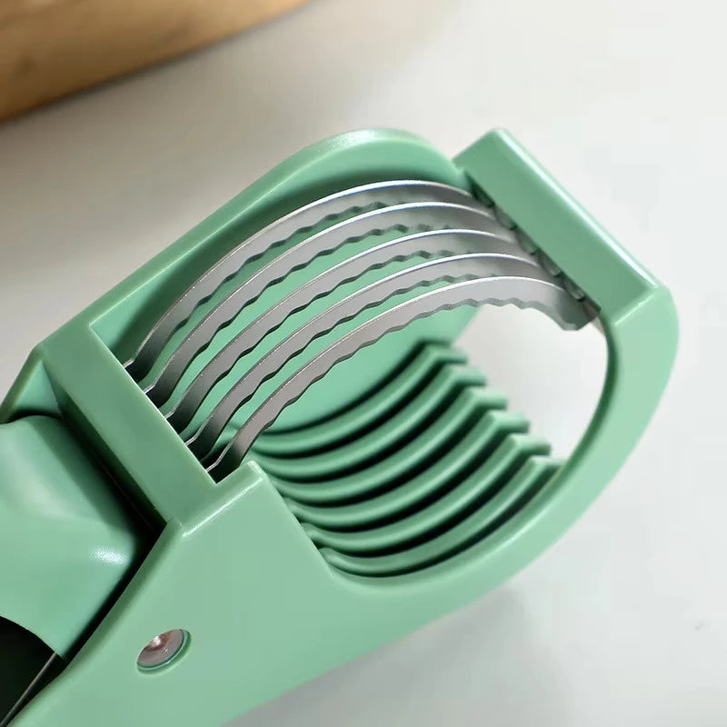 HooFun Kitchen Tools Stainless Steel Vegetable and Fruit Slicer Multi Functional Salad Slicer Kitchen Accessories