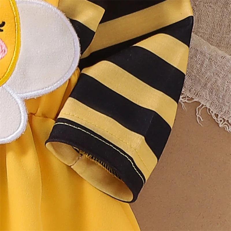 First Halloween Baby Girl Outfit Long Sleeve Romper Ladybug Suspender Skirt Dress Cute Baby Girl Fall Winter Clothes