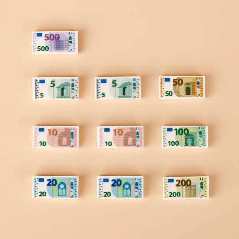 Building Blocks Printed Bricks Seafood Vegetables Ice Cream Express Package Computer Controller Christmas Halloween Gifts MOC