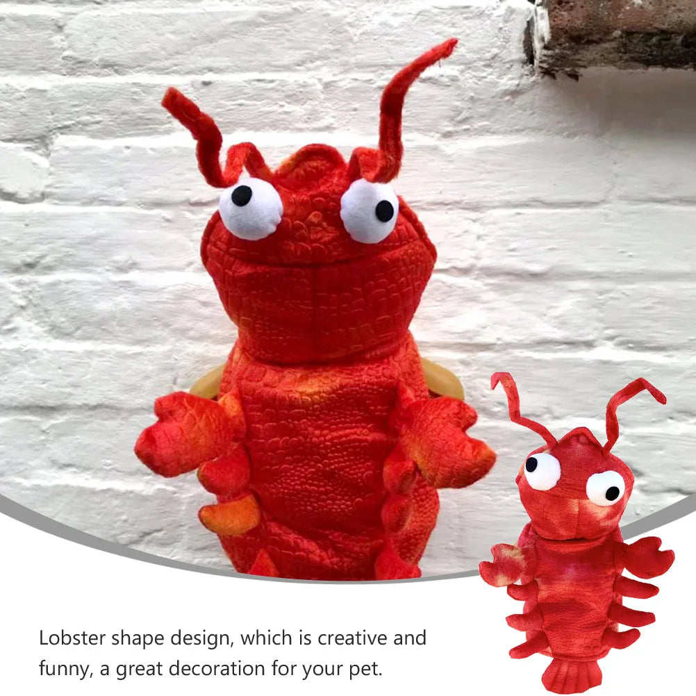 Winter Pet Dog Clothes Halloween Lobster Costume Cat Cosplay Xmas Suit Dog Fancy Dress Pet Outfit Funny Clothing French Bulldogs