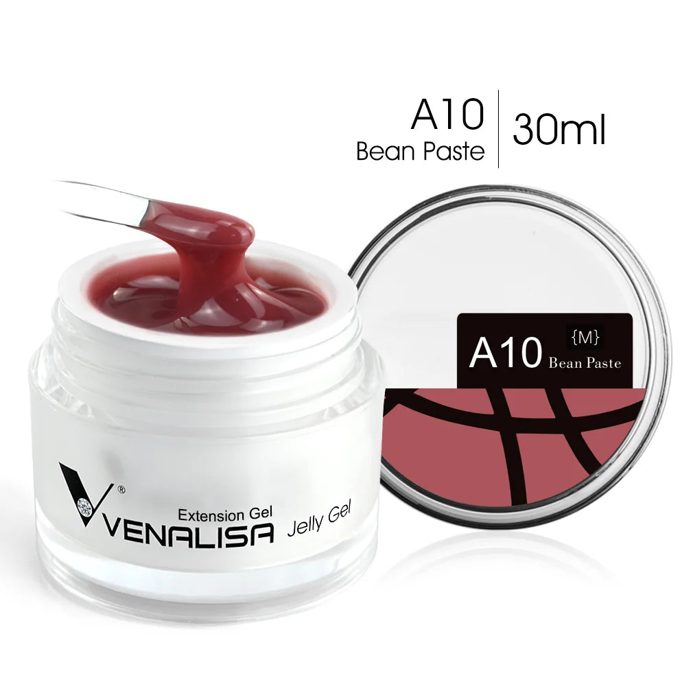 VENALISA Clear Color Extension Gel Pearl Glittle Gel Canni Supply Camouflage Fasting Jelly Nail Gel Self Leveling Acrylic Gel