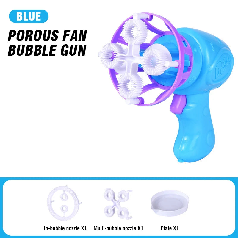 Bubble gun Creative Bubble guns Toys Soap bubbles Machine Blower Maker Summer Outdoor party Games toys for kids boys girls