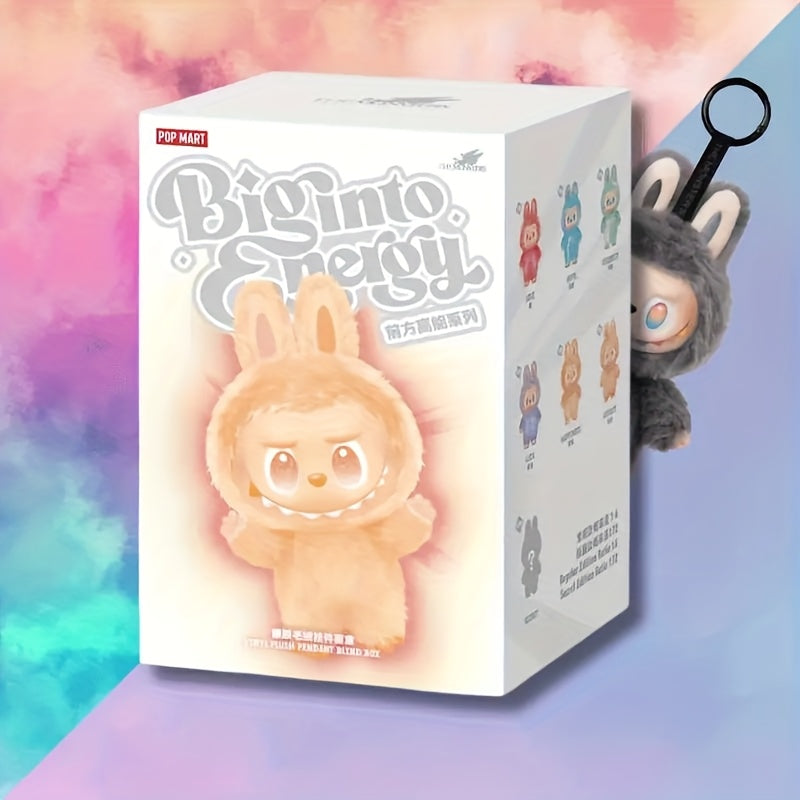 POP MART Labubu 3.0 High Energy Ahead Series Soft Vinyl Plush Keychain Blind Box | Random Surprise Characters | Collectible Figurines | Perfect For Birthday Or Halloween Gifts | Labooboo Doll