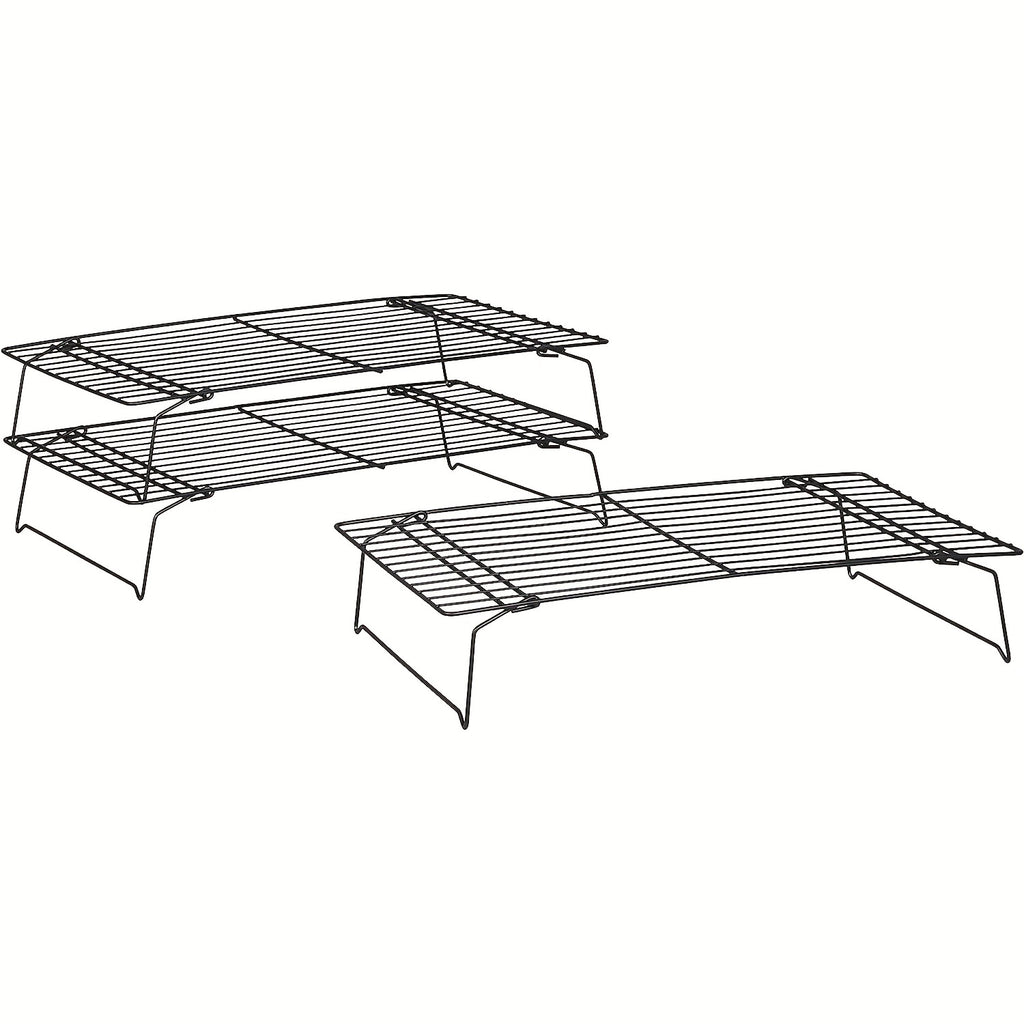 [Cake Cooling Rack] 3-Tier Foldable Cooling Rack - Cake Tool - Baking Accessory - Cookie and Cake Drying Stand