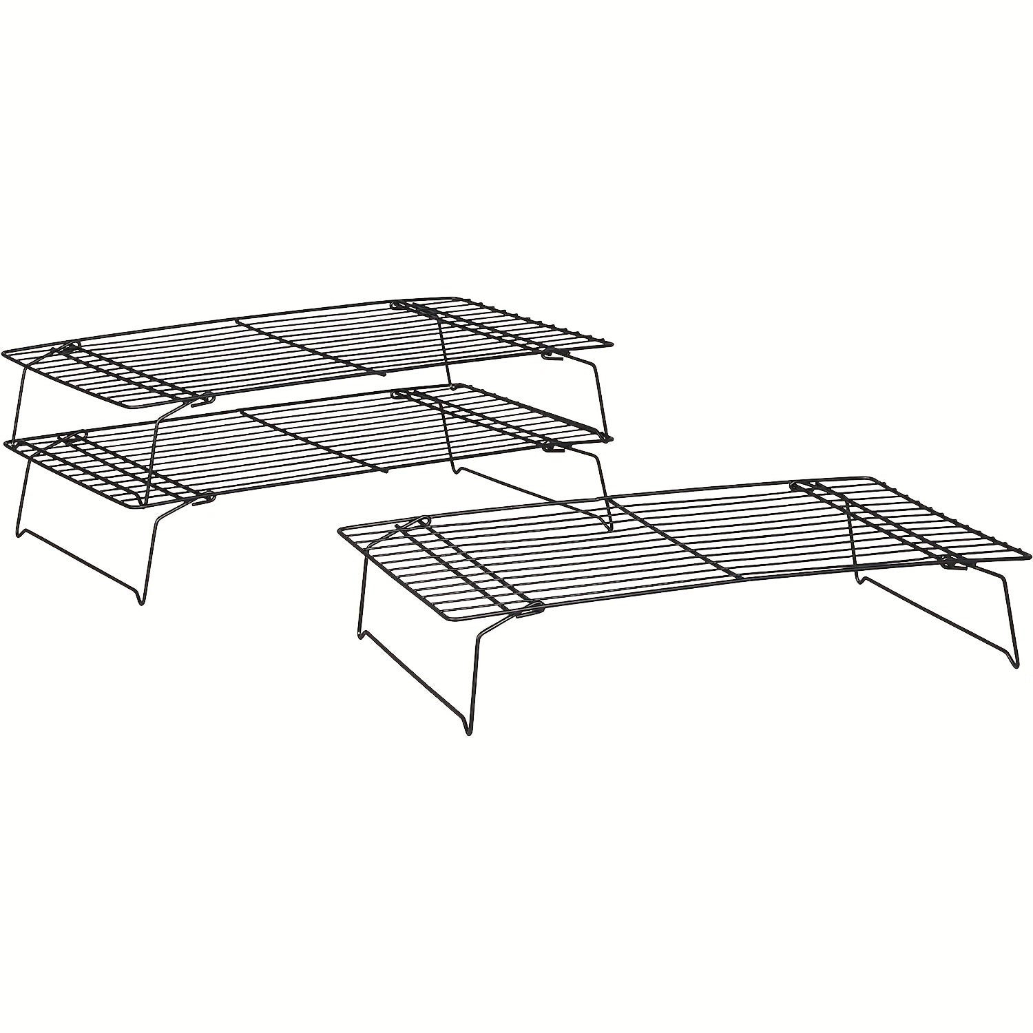 [Cake Cooling Rack] 3-Tier Foldable Cooling Rack - Cake Tool - Baking Accessory - Cookie and Cake Drying Stand