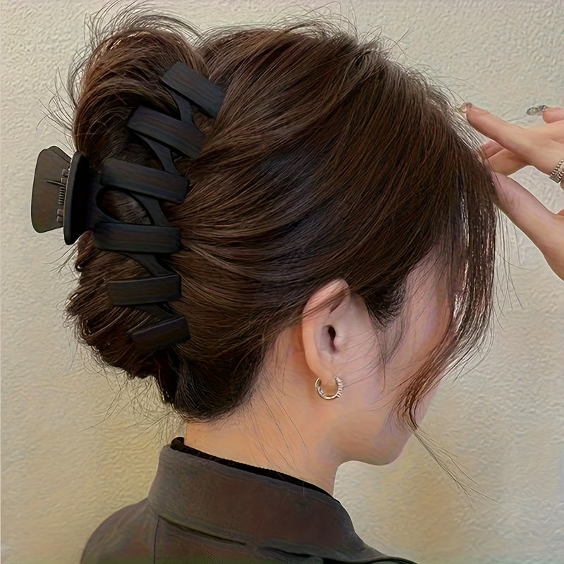 11pcs One Set Ladies Frosted Clip/Frosted Scratch Hook Set Women'S Hair Shark Clip Headpiece, Hair Clip Scratch Hook, Hair Clip/Butterfly Hair Clip/Hair Accessory, Flower Hair Accessory, Suitable for Face Wash